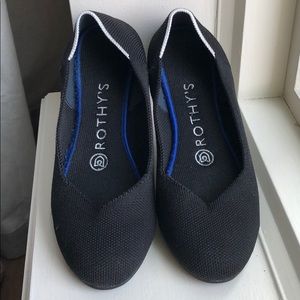 Rothy's Size 6 Black Flats